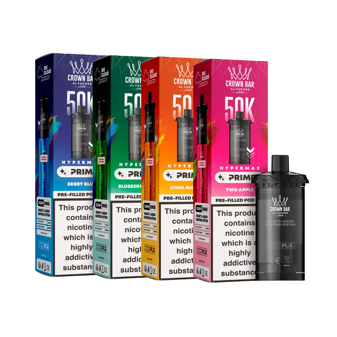 Al Fakher Hypermax Prime 50K Refill Pods | £7.99 | Any 3 for £21
