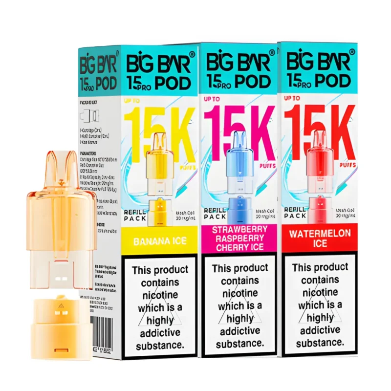 Big Bar 15 Pro 15K Refill Pods