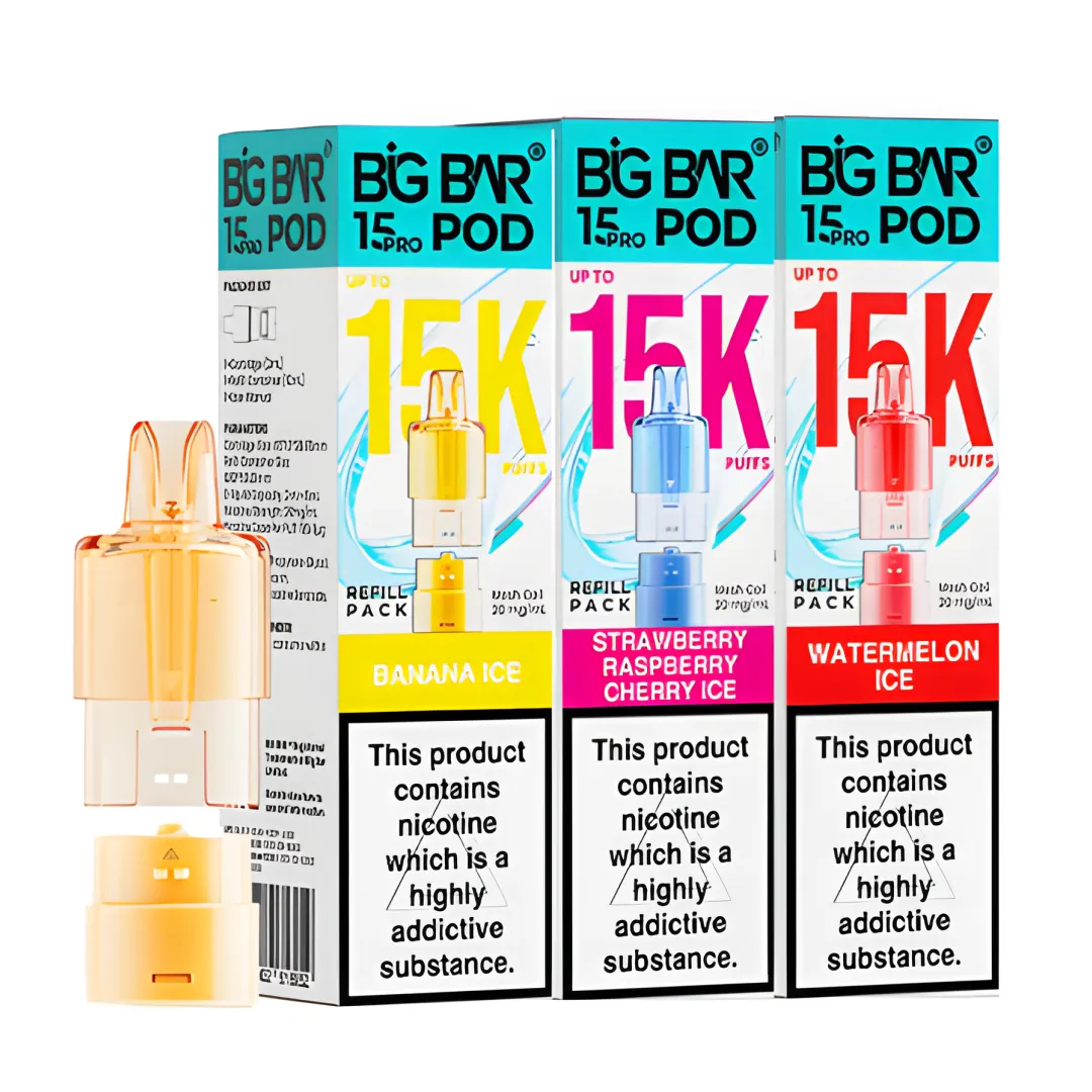 Big Bar 15 Pro 15K Refill Pods