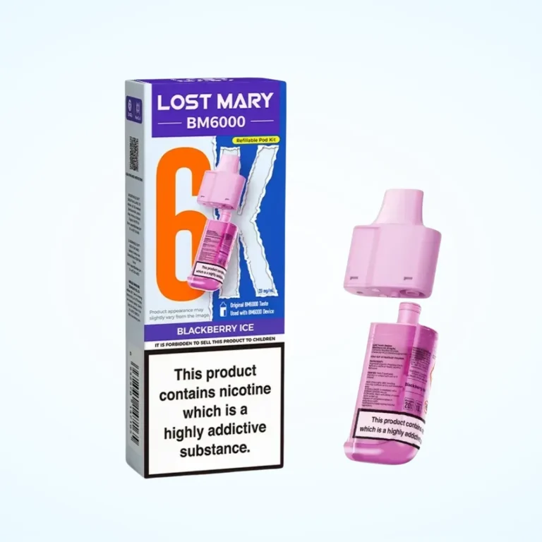 Blackberry Ice Lost Mary BM6000 Refill Pack Pod