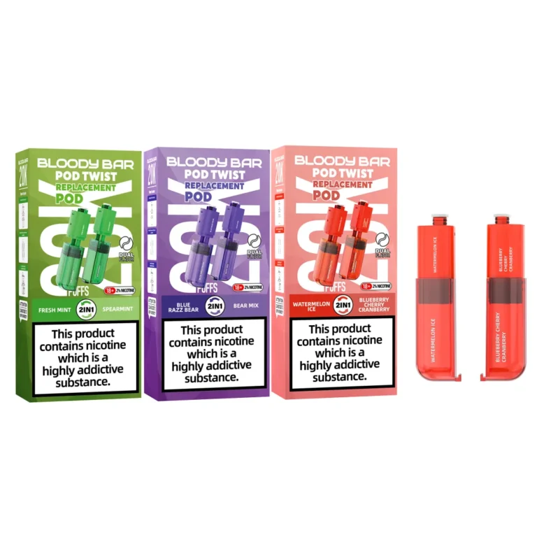 Bloody Bar Ultra Twist 20K Refill Pods | Only £7.99 | Any 3 for £21