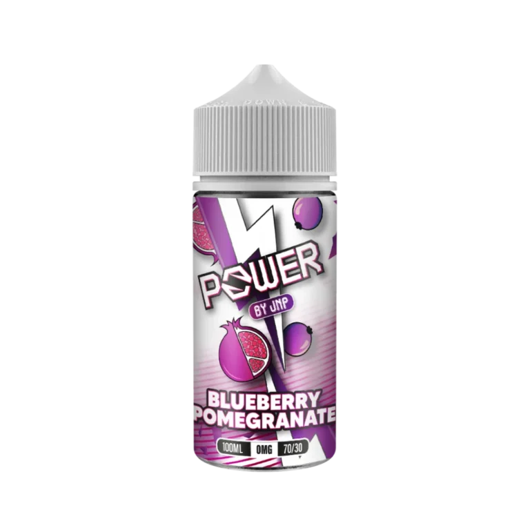 Blueberry Pomegranate 100ml Shortfill E-liquid Power by JNP