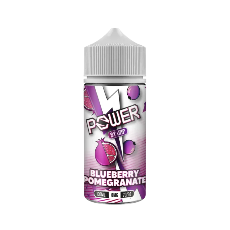 Blueberry Pomegranate 100ml Shortfill E-liquid Power by JNP