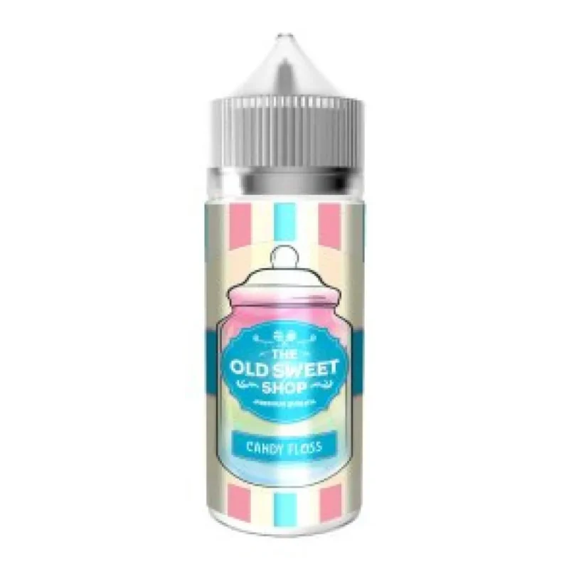Candy Floss 100ml Shortfill E-Liquid by The Old Sweet Shop