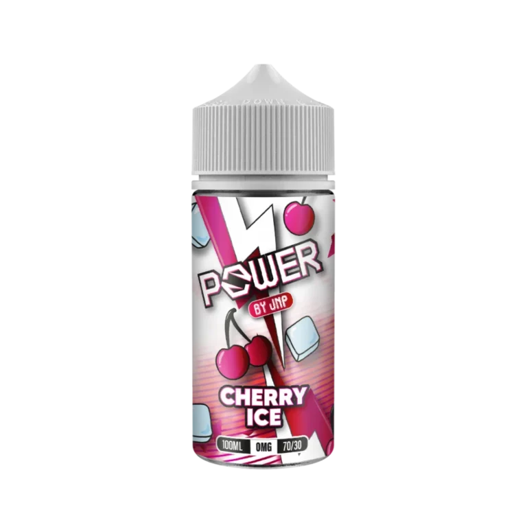 Cherry Ice 100ml Shortfill E-liquid Power by JNP