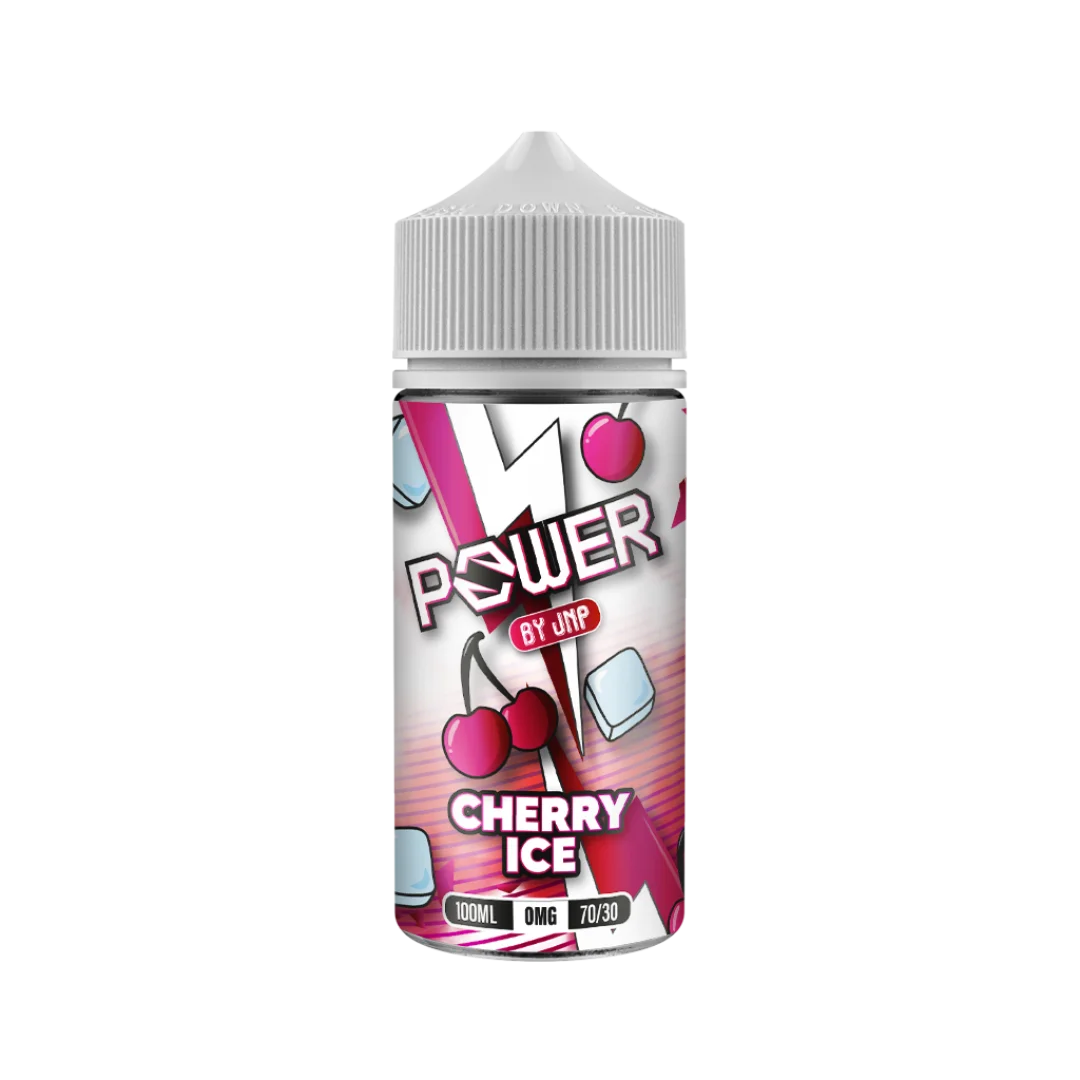 Cherry Ice 100ml Shortfill E-liquid Power by JNP