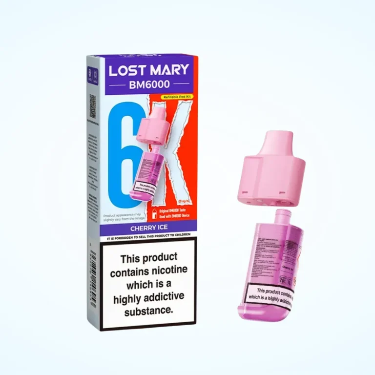 Cherry Ice Lost Mary BM6000 Refill Pack Pod