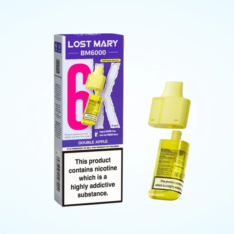 Double Apple Lost Mary BM6000 Refill Pack Pod