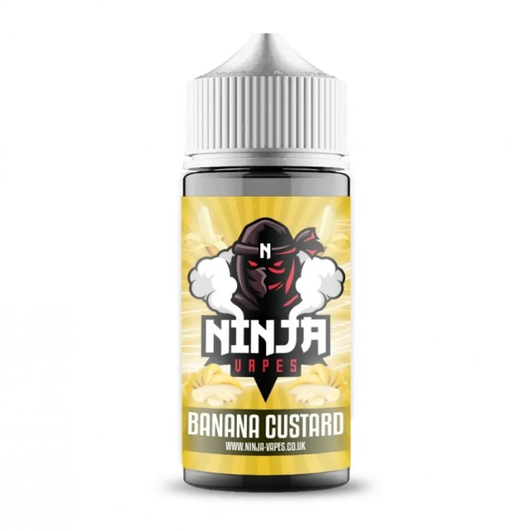 E-Liquid Banana Custard 100ml Shortfill