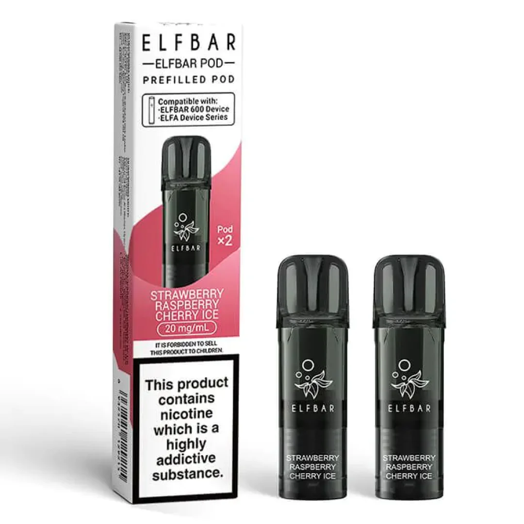 Elf Bar 600 Prefilled Refill Pods | Only £5.49 | Any 3 for £15