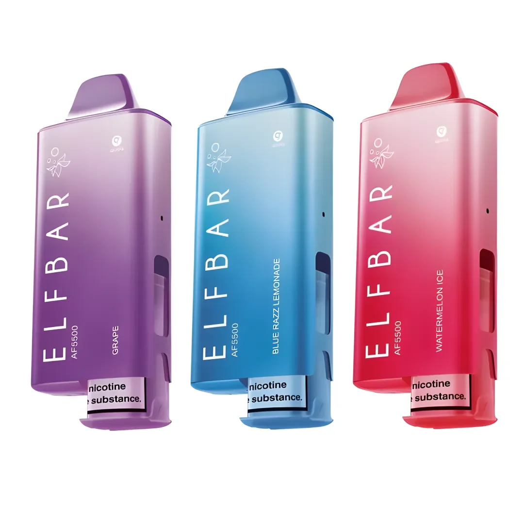 Elf Bar AF5500 Puffs Refillable Kit | Only £6.99 | Any 3 for £18