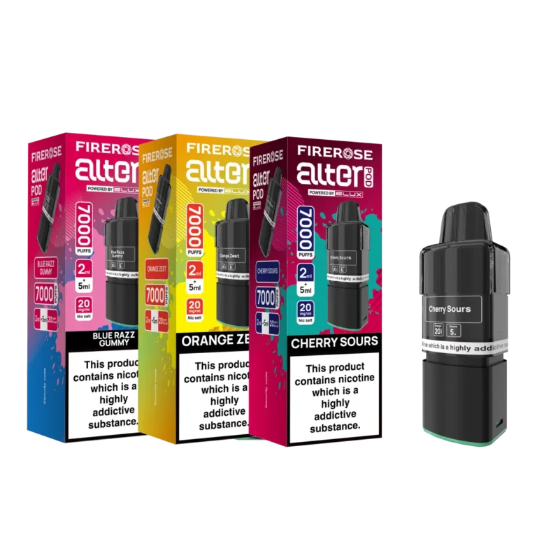 Elux Firerose Alter 7000 Refill Pods | Only £4.99 | Any 3 for £12