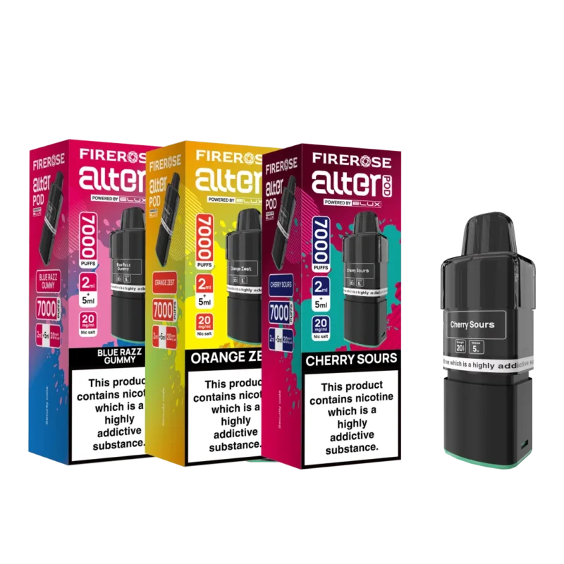 Elux Firerose Alter 7000 Refill Pods | Only £4.99 | Any 3 for £12