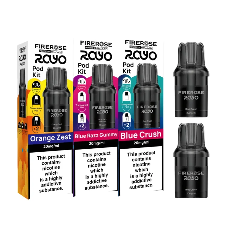 Elux Firerose Rayo 600 Refill Pods (2PACK) | £4.99 Only