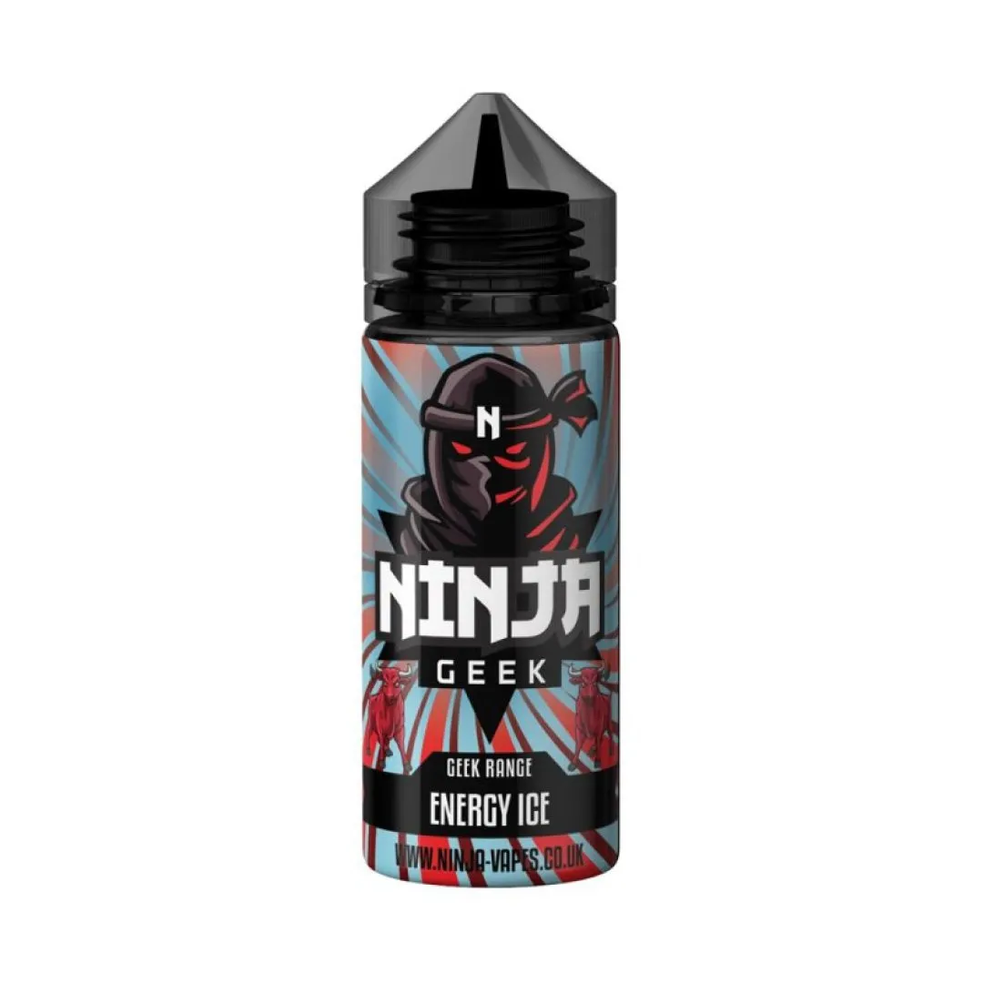 Energy Ice Geek Range E-liquid 100ml Shortfill (EXPIRED) | 3 for £3