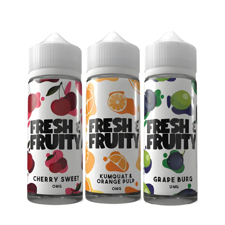 Fresh & Fruity 100ml Shortfill E-Liquids