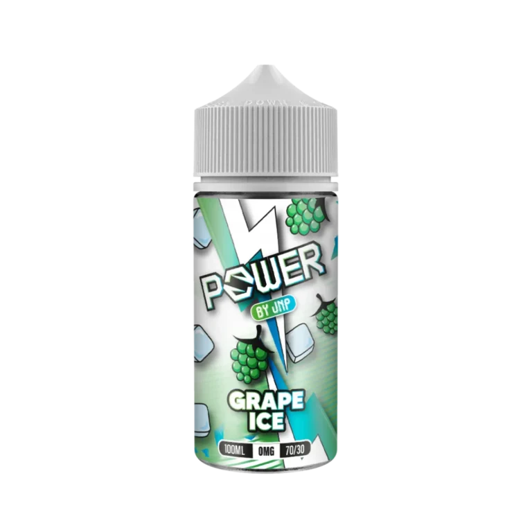 Grape Ice 100ml Shortfill E-liquid Power by JNP