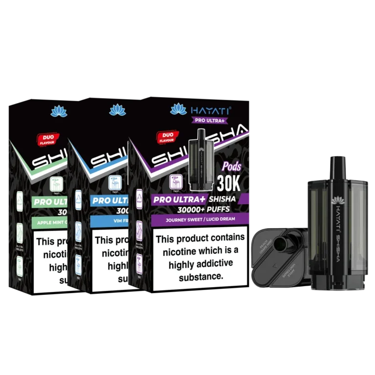 Hayati Pro Ultra+ Shisha 30K Refill Pods | Only £7.99 | Any 3 for £21