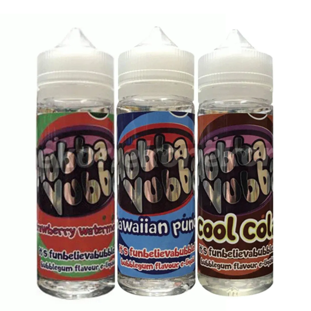 Hubba Vubba 100ml Shortfill E-Liquids | Only £4.99