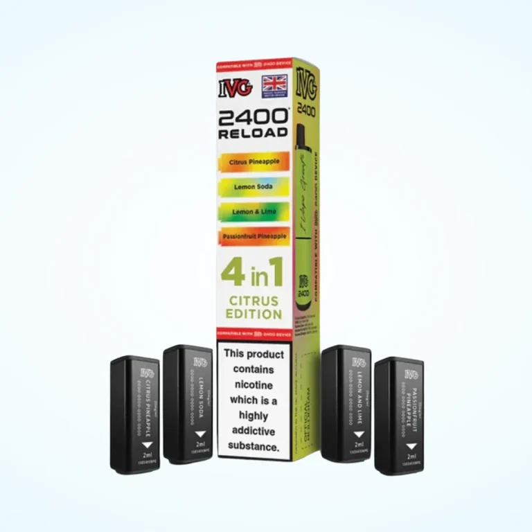 IVG 2400 Reload 4 in 1 Pre-filled Pod – Citrus Edition