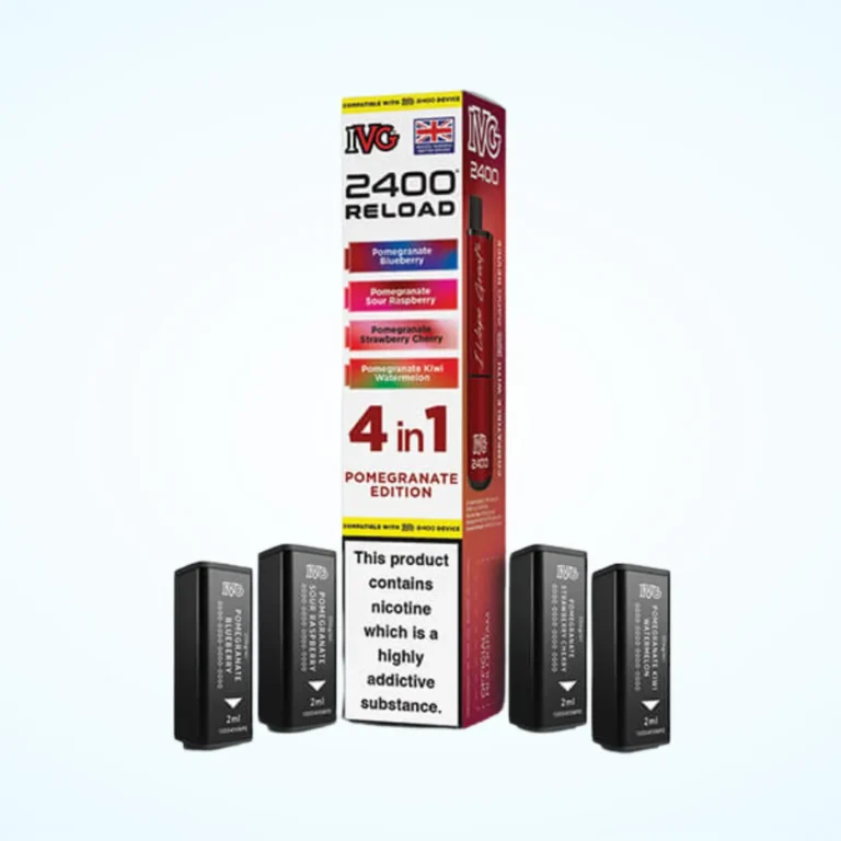 IVG 2400 Reload 4 in 1 Pre-filled Pod – Pomegranate Edition