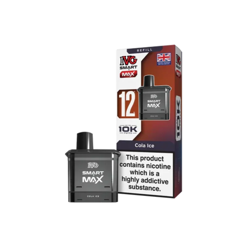 IVG Smart Max 10K Prefilled Refill Pods 10MG | Only £6.99 | Any 3 for £20