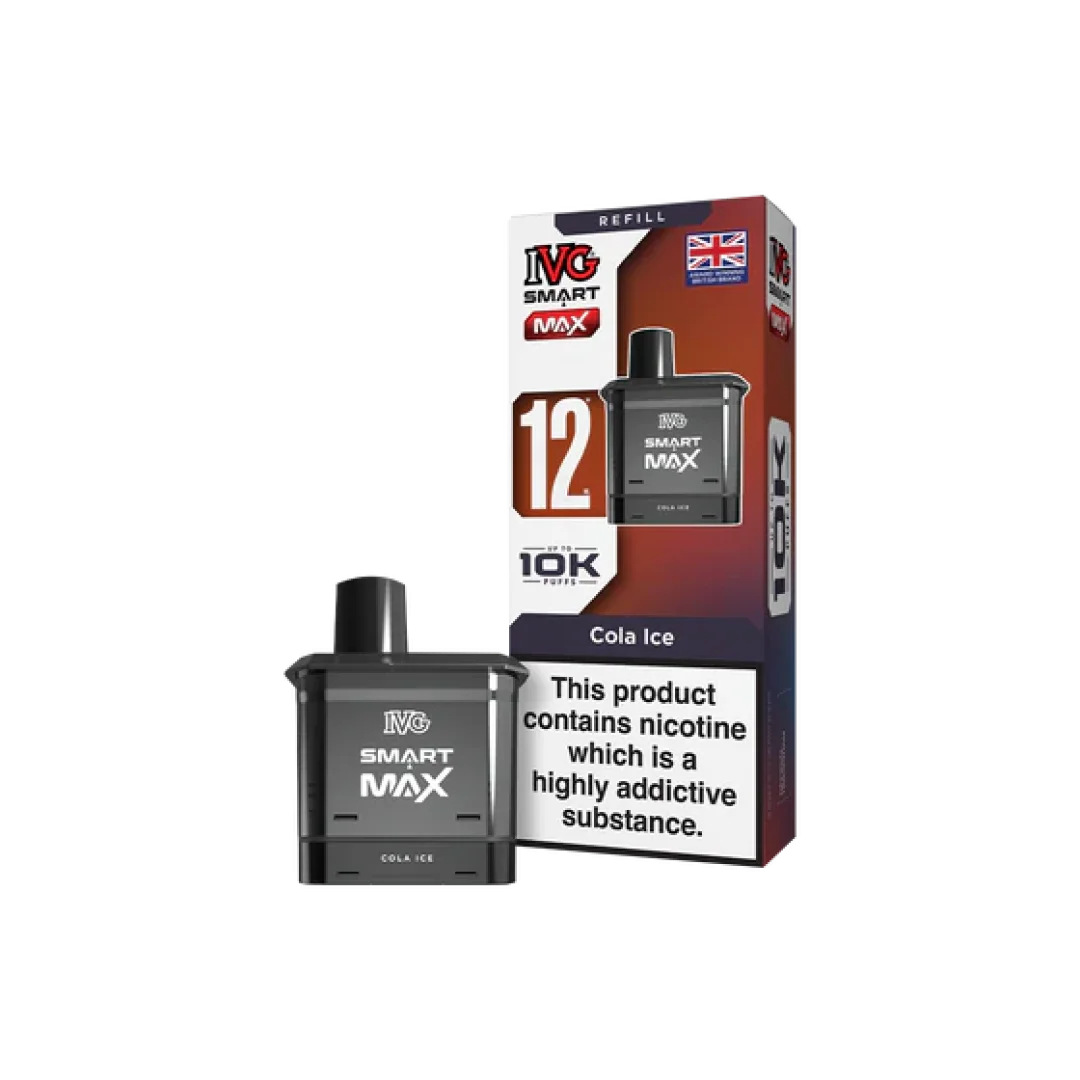IVG Smart Max 10K Prefilled Refill Pods 20MG | Only £6.99 | Any 3 for £20
