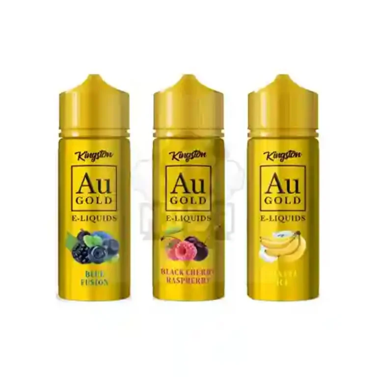 Kingston AU Gold 100ml E-Liquid | 2 for £14