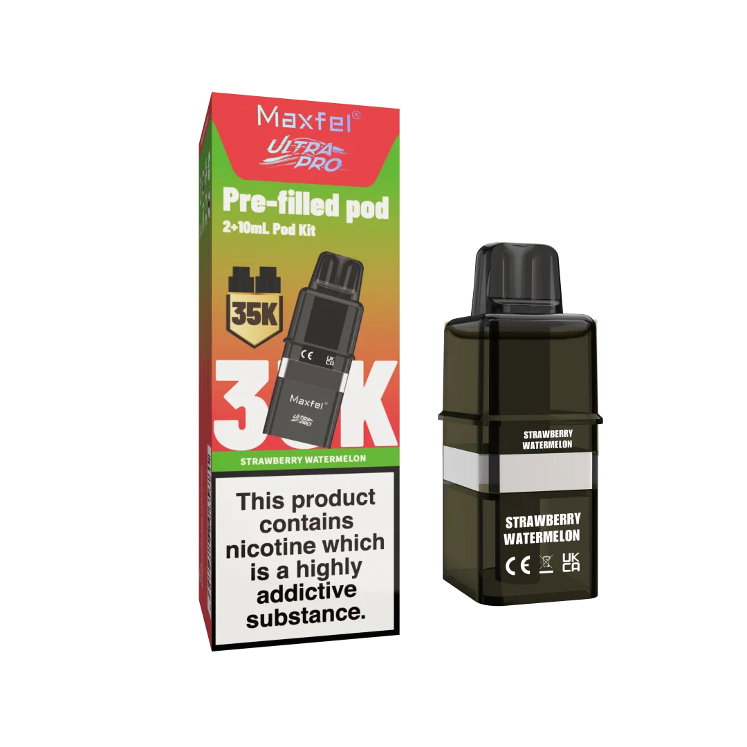 Maxfel Ultra Pro 35K Refill Pods | Only £6.99 | Any 3 for £20