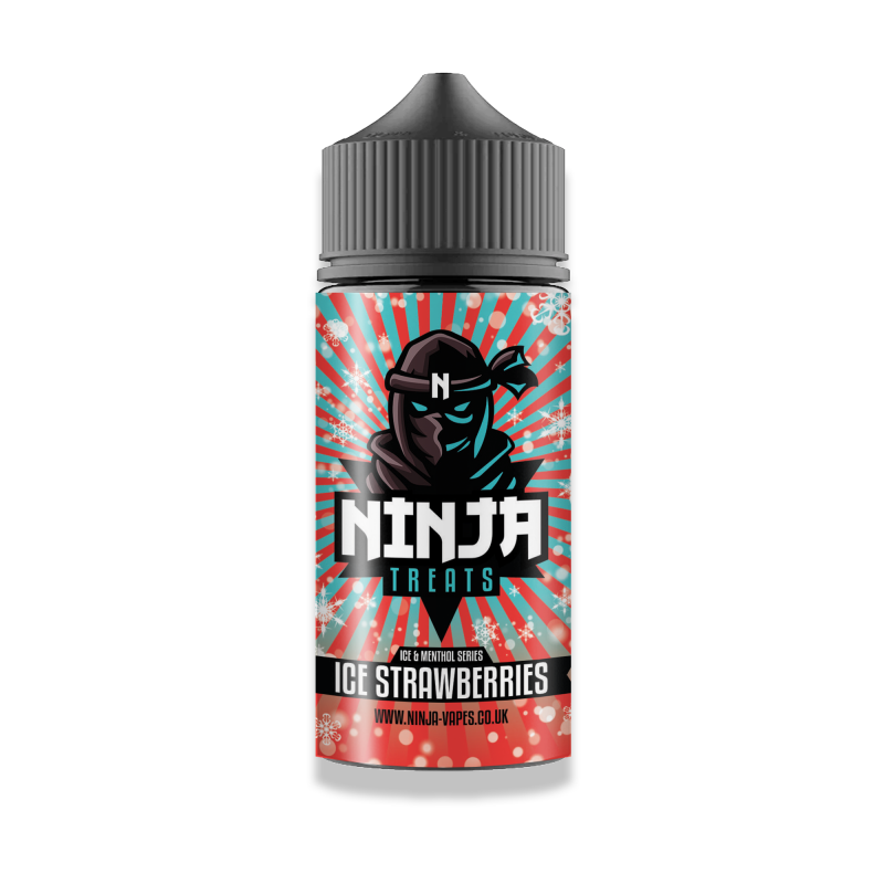 Ninja Treats Ice Strawberries 100ml Shortfill