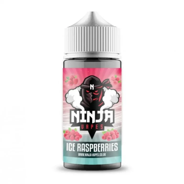 Ninja Vapes Ice Raspberries 100ml Shortfill | 3 for £3
