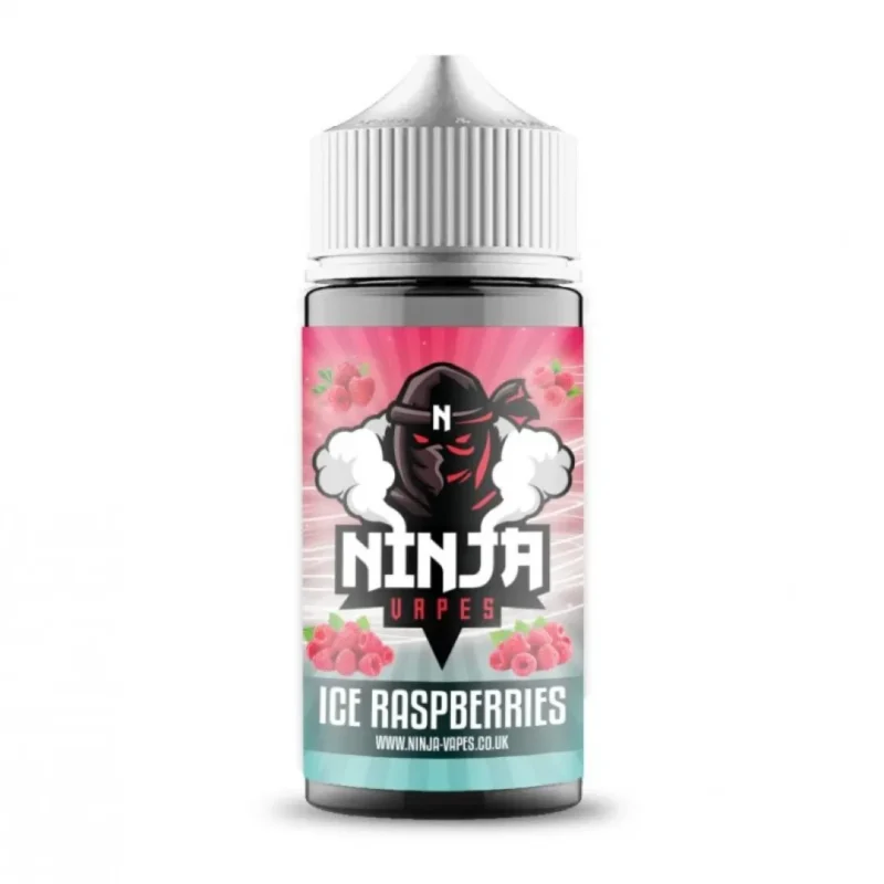 Ninja Vapes Ice Raspberries 100ml Shortfill | 3 for £3