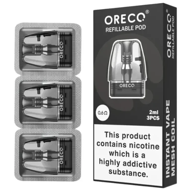 Oreco Refillable Pods (3PACK) | £7.99 Only
