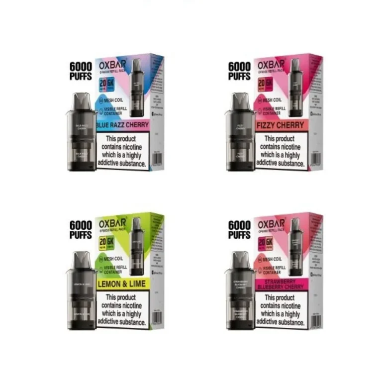 OXBAR OF6000 Refill Pods | Only £4.99 | Any 3 for £14