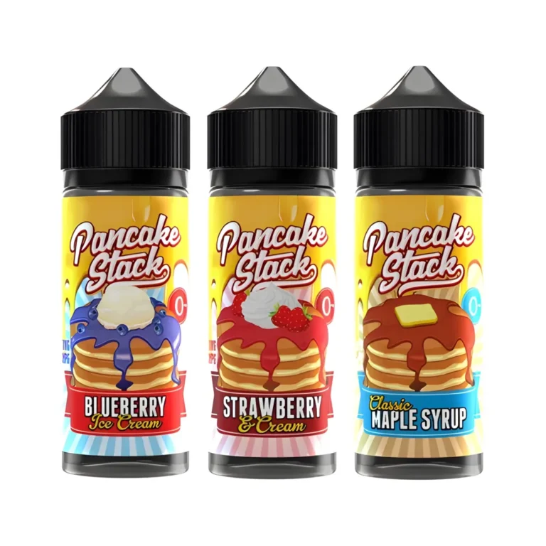 Pancake Stack 100ml Shortfill E-liquid | Only £9.99