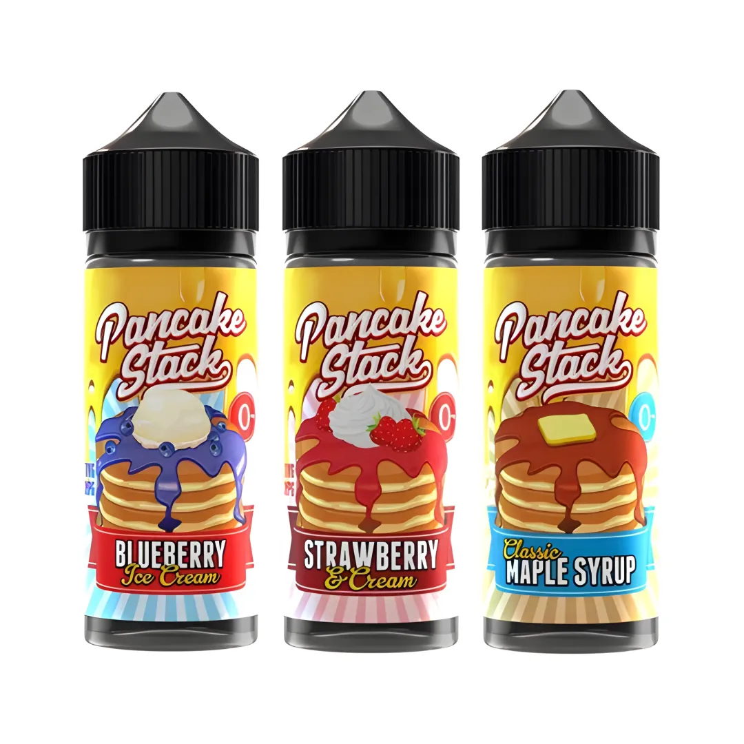 Pancake Stack 100ml Shortfill E-liquid | Only £9.99