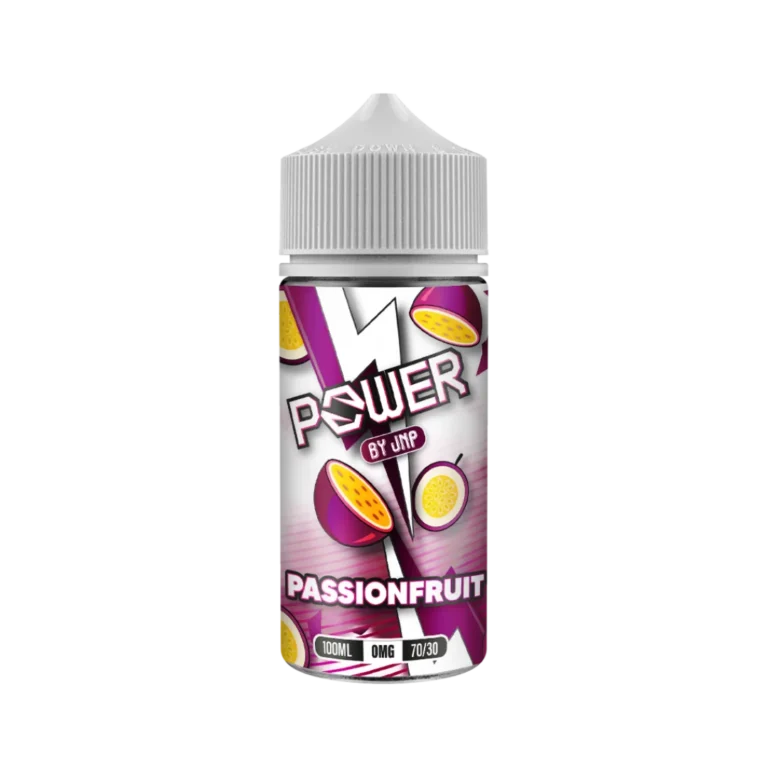 Passion Fruit 100ml Shortfill E-liquid Power by JNP
