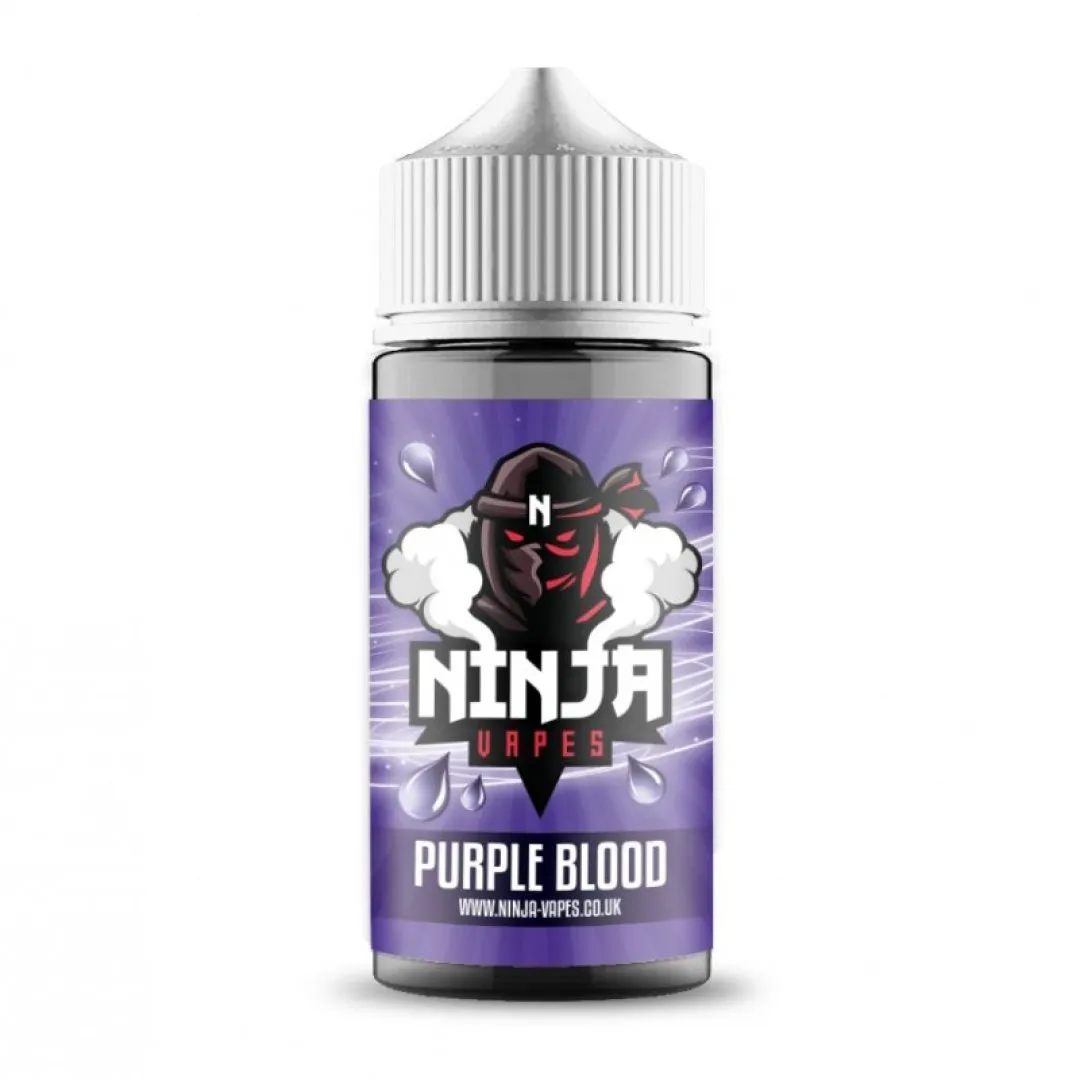 Purple Blood Ninja Vapes Shortfill E-Liquid 100ml