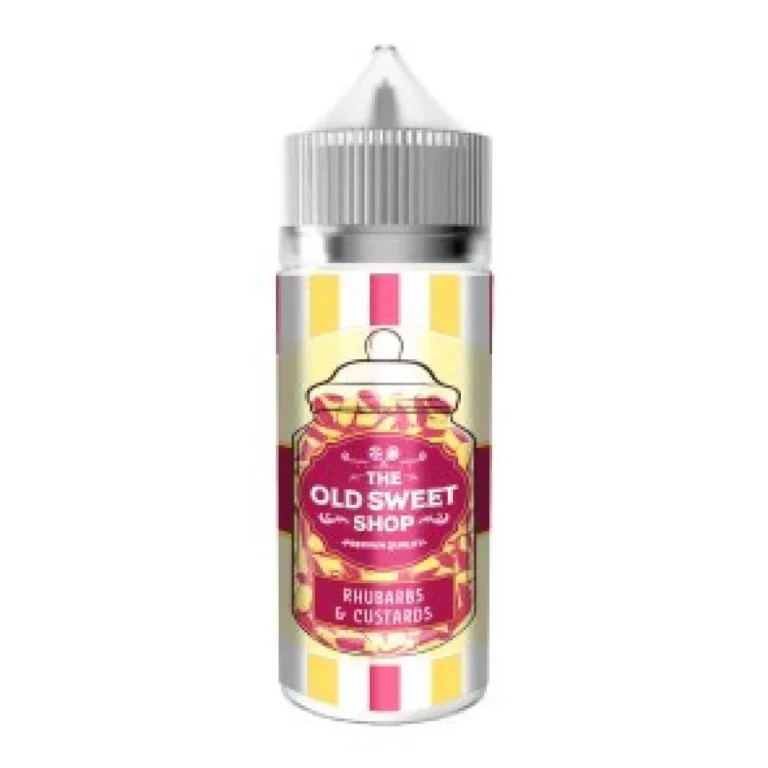 Rhubarb & Custard 100ml by The Old Sweet Shop Shortfill E-Liquid