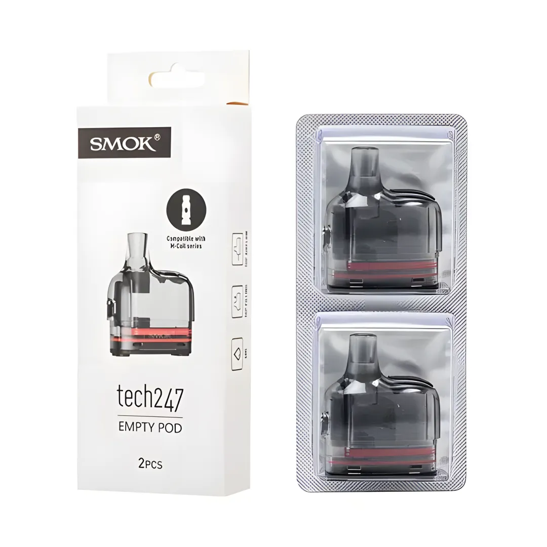 SMOK Tech247 Replacement Pods (2PACK) | Only £3.99