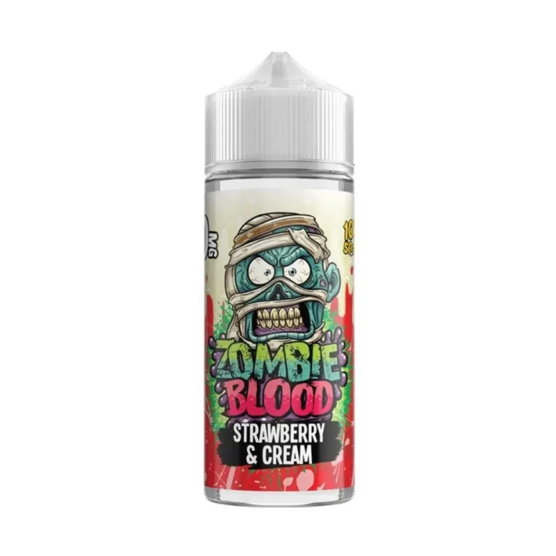 Strawberry & Cream 100ml Shortfill E-Liquid