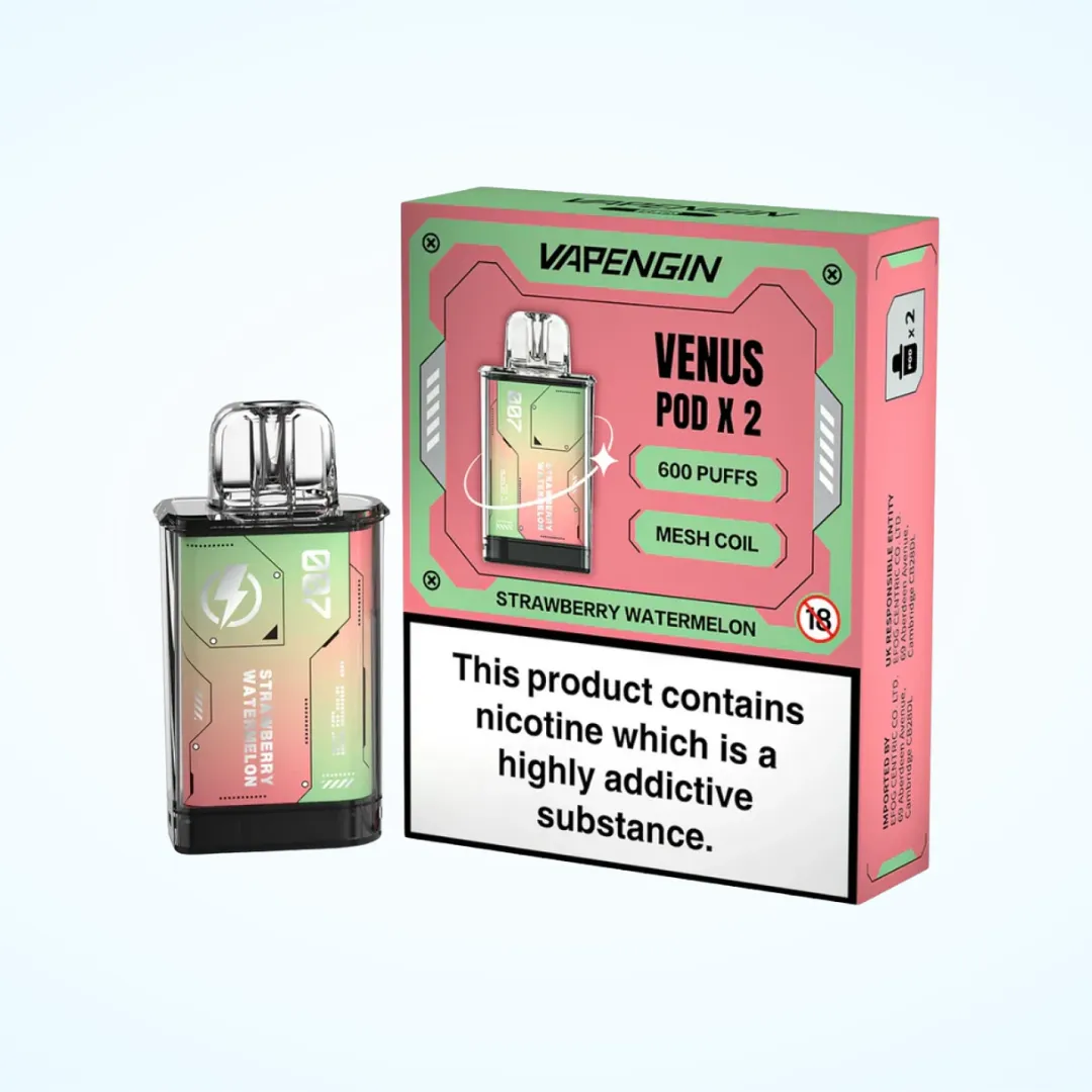 Vapengin Venus 600 Prefilled Pods | Only £4.49 | Any 3 for £12