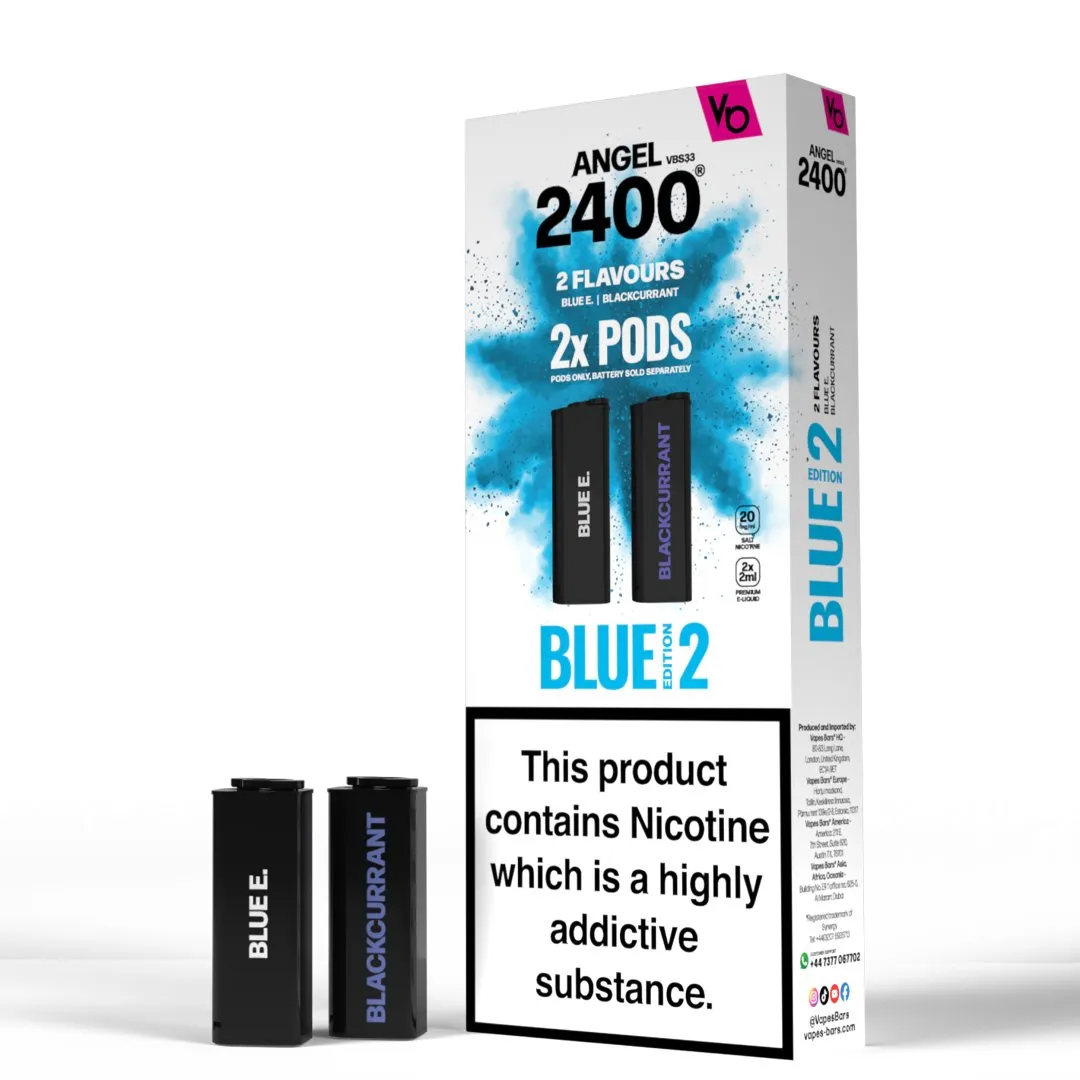 Vapes Bar Angel 2400 Prefilled Refill Pods | Only £4.99 | Any 3 for £14