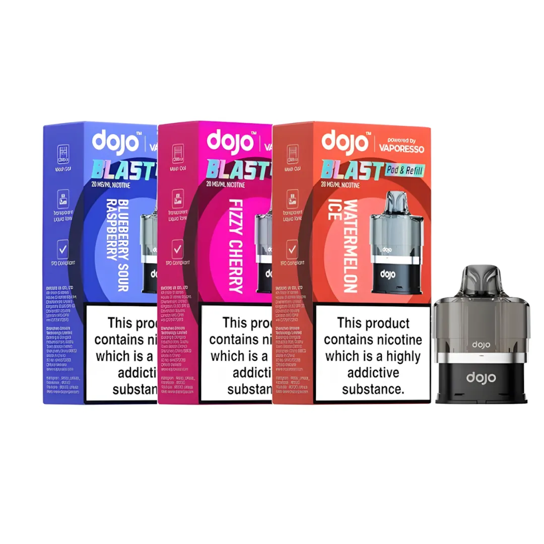 Vaporesso Dojo Blast 6000 Puffs Refill Pods | Mix of 2 for £10