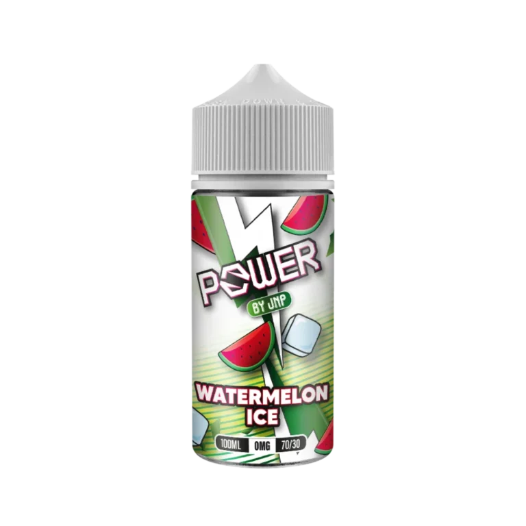 Watermelon Ice 100ml Shortfill E-liquid Power by JNP